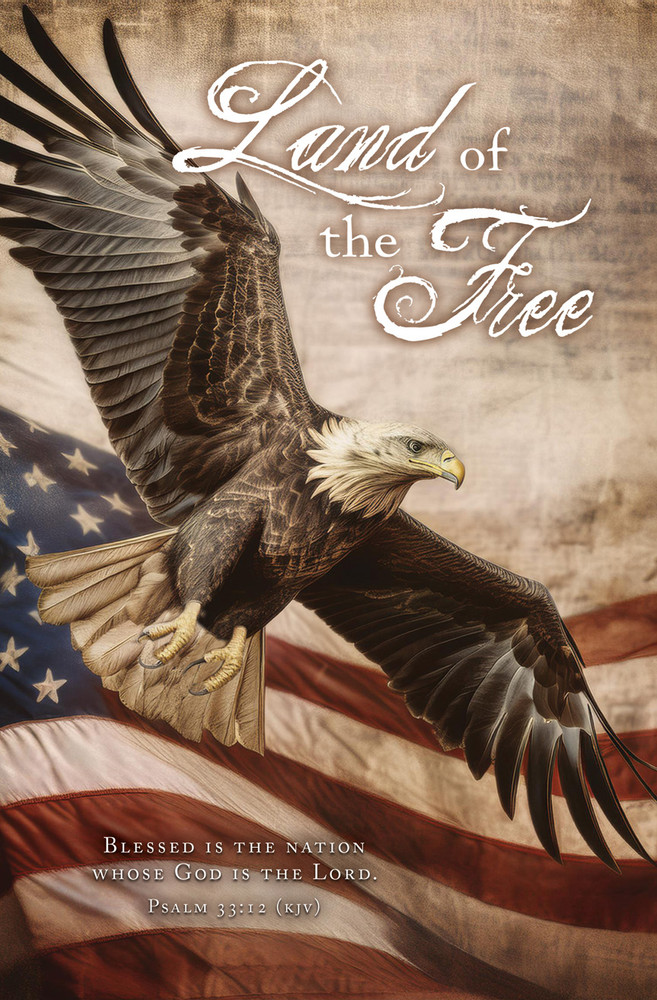 Bulletin - Patriotic - Land of the Free