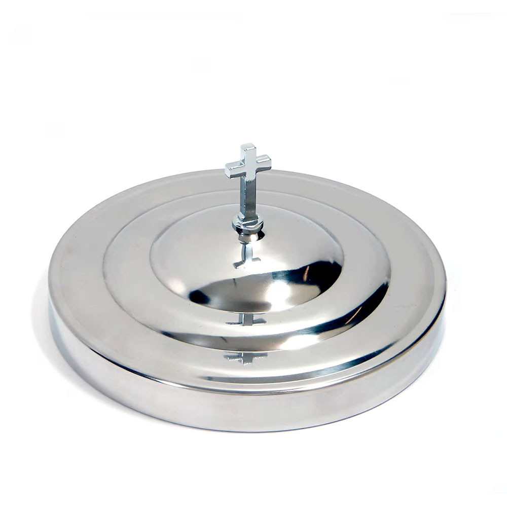 Breadplate Cover - Silver Stainless Steel