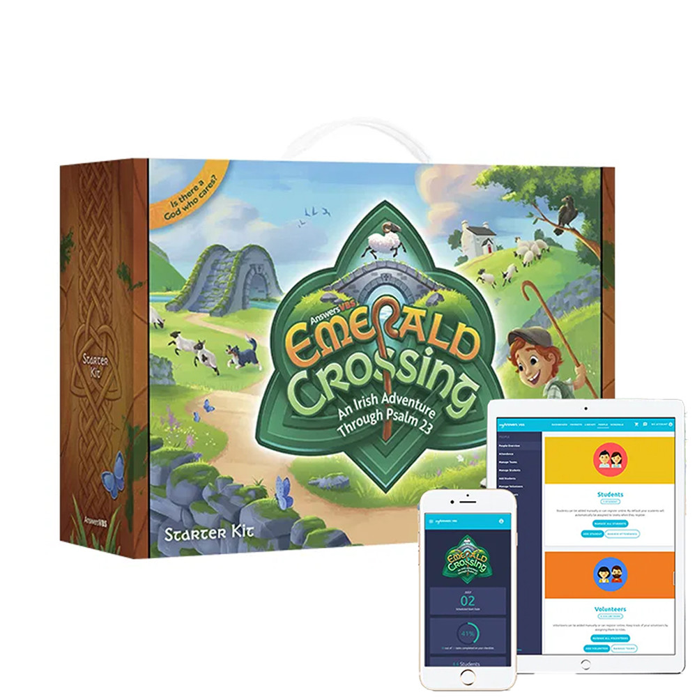 Starter Kit + Digital Pro - Emerald Crossing VBS 2026 by Answers in Genesis