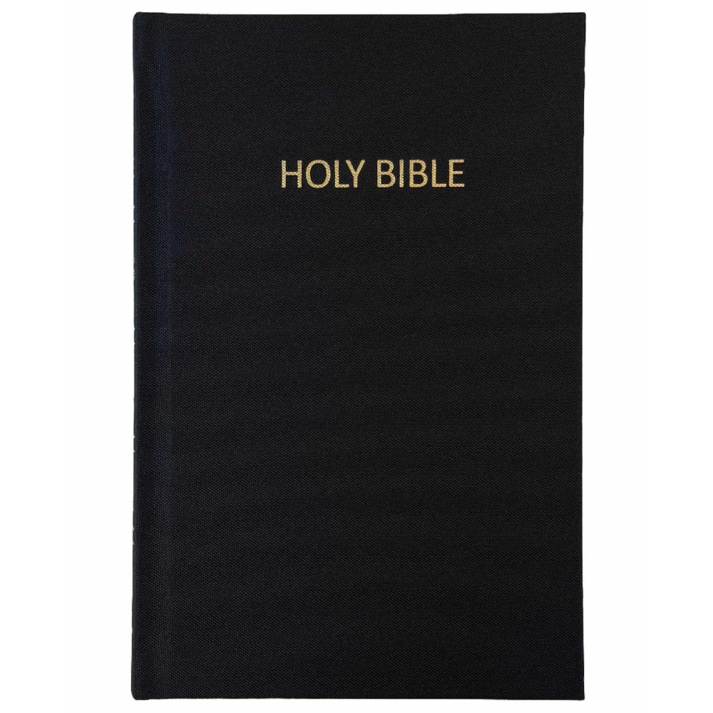 NASB Pew Bible, Large Print (Cloth over Board, Black) - Bulk Case of 16