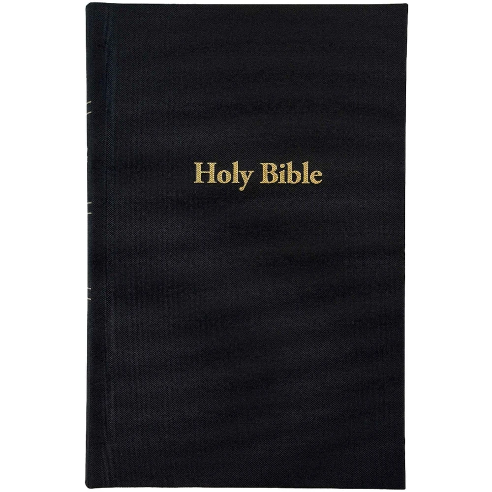 NASB Pew Bible, Large Print (Hardcover, Black) - Bulk Case of 16