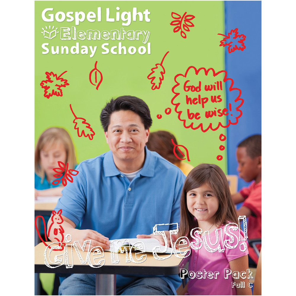 Elementary (Grades 1-4 Bible Teaching Poster Pack - Gospel Light - Fall C