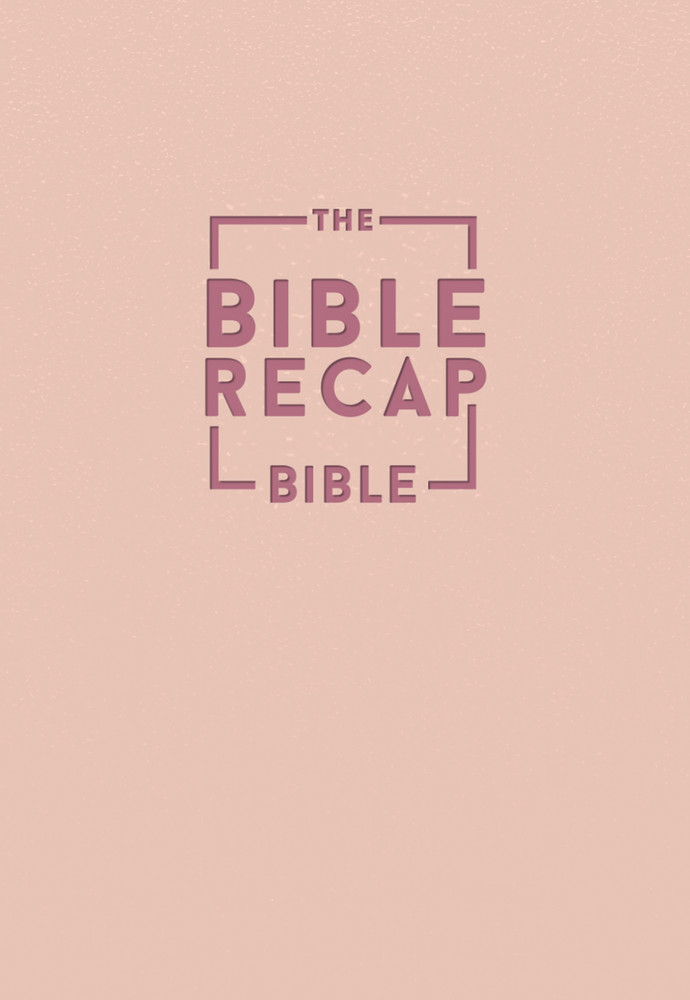The Bible Recap 365-Day Chronological Study Bible (Imitation Leather, Pink) - Bulk Case of 8