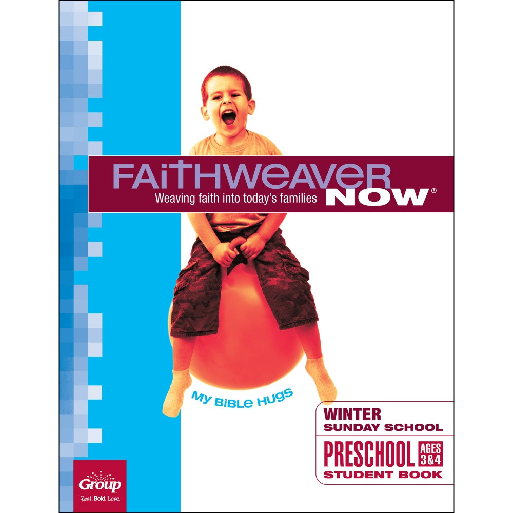 Winter 2025 FaithWeaver NOW Preschool Student Book: My Bible Hugs
