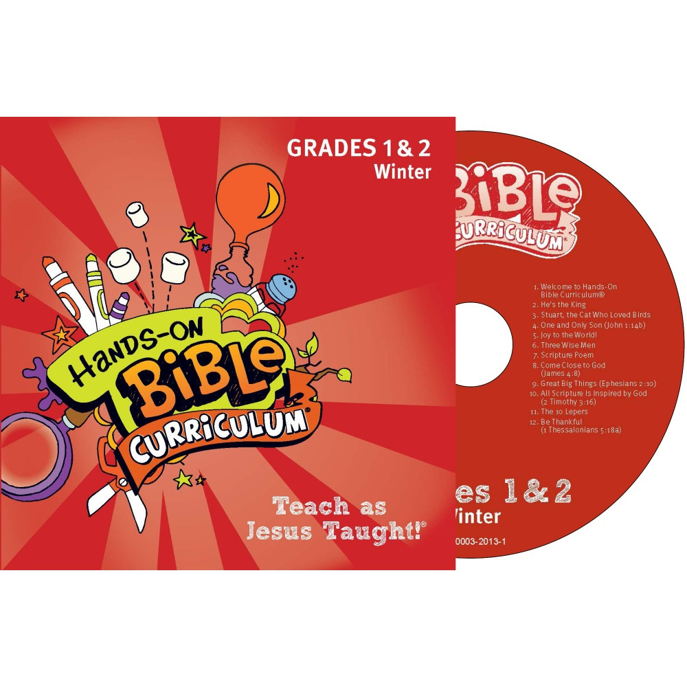 Winter 2025 Hands-On Bible Curriculum Grades 1&2 CD Winter 2025 Hands-On Bible Curriculum Grades 1&2 CD