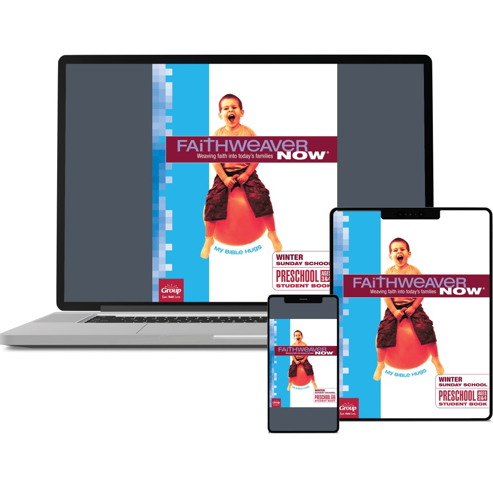 FaithWeaver NOW Preschool Student Book: My Bible Hugs Download -  Winter 2025 FaithWeaver NOW Preschool Student Book: My Bible Hugs Download -  Winter 2025