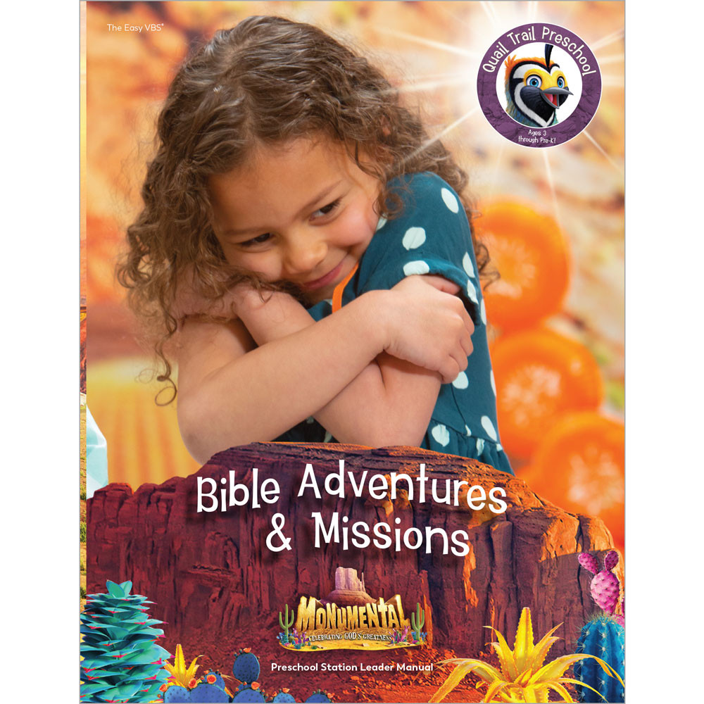 Preschool Bible Adventures & Missions Leader Manual - Monumental VBS 2022 by Group