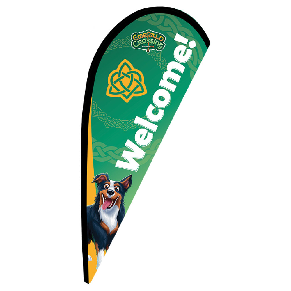 Welcome Banner - Emerald Crossing VBS 2026 by Answers