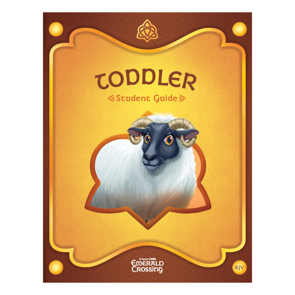 KJV Toddler Student Guide (Pack of 10) - For Ages 2 to 4 - Emerald Crossing VBS 2026 by Answers
