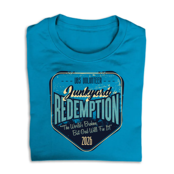 Easy Custom VBS T-Shirt - Two Color Design - Junkyard Redemption VBS - VJYR050