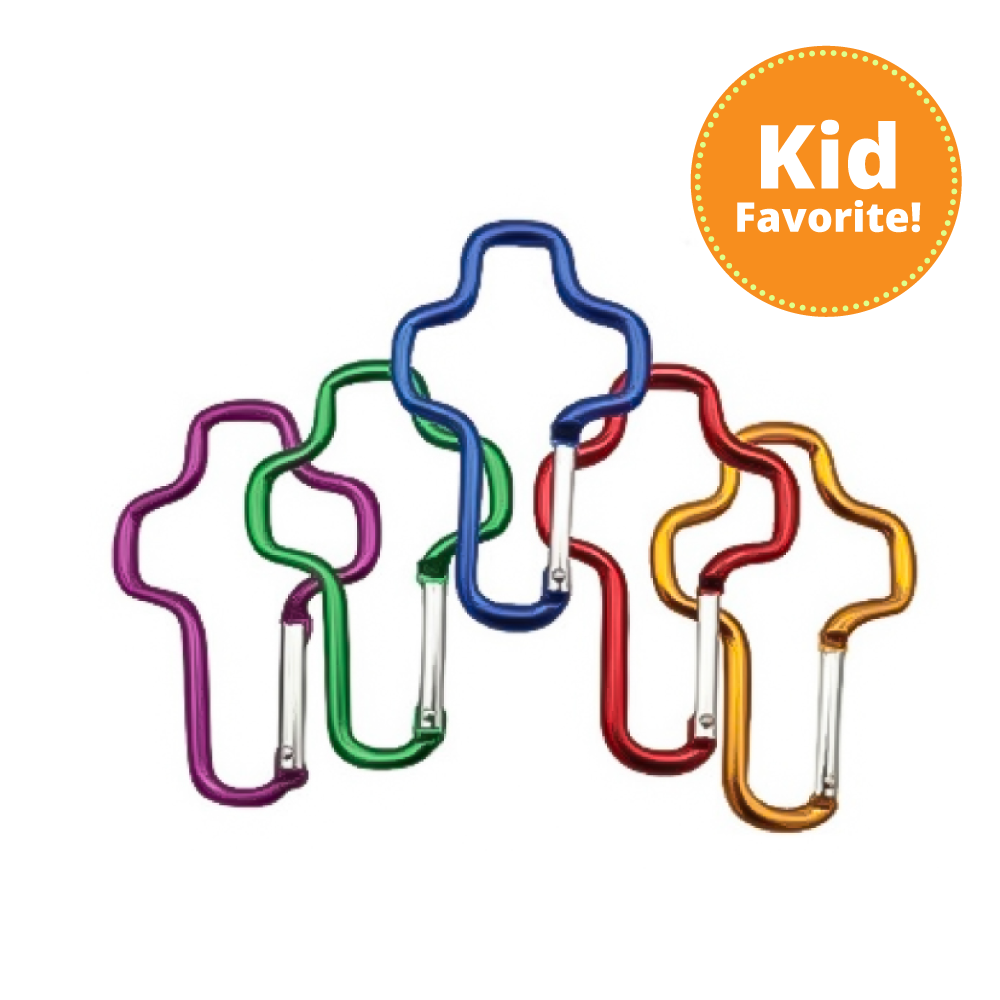 Cross Carabiner (Pack of 10) - Tropical Trek VBS 2026 by CPH