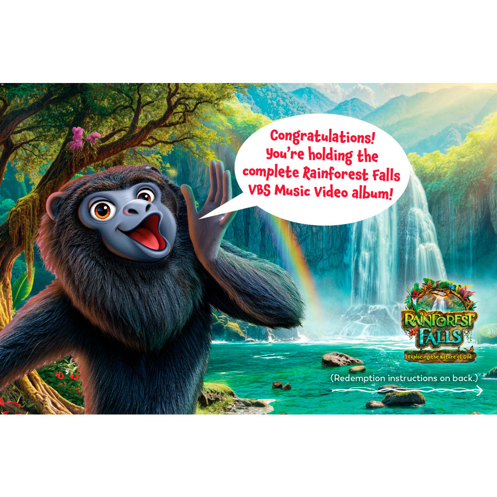 Sing & Play Take-Home Music - Streaming Card - For Kids - Rainforest Falls VBS 2026 by Group