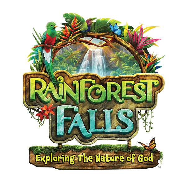 Spanish Sticky Scripture: Exploring the Nature of God DVD - Rainforest Falls VBS 2026 by Group