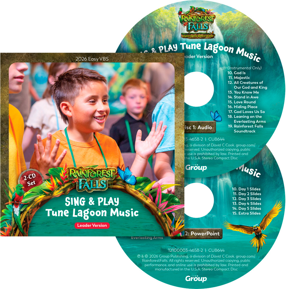 Sing & Play Tune Lagoon Music CD - Leader Version - 2 CD Set