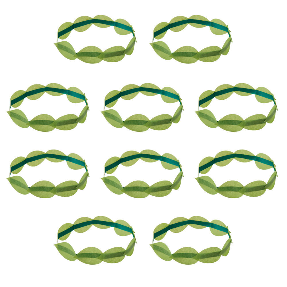 Laurel Wreath Kit (Pkg. of 10) - Marketplace Barbershop & Salon - Rome VBS 2026 by Group