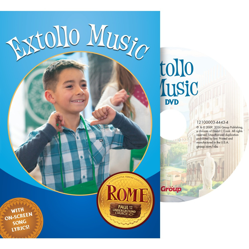 Extollo Music DVD - Rome VBS 2026 by Group - Concordia Supply