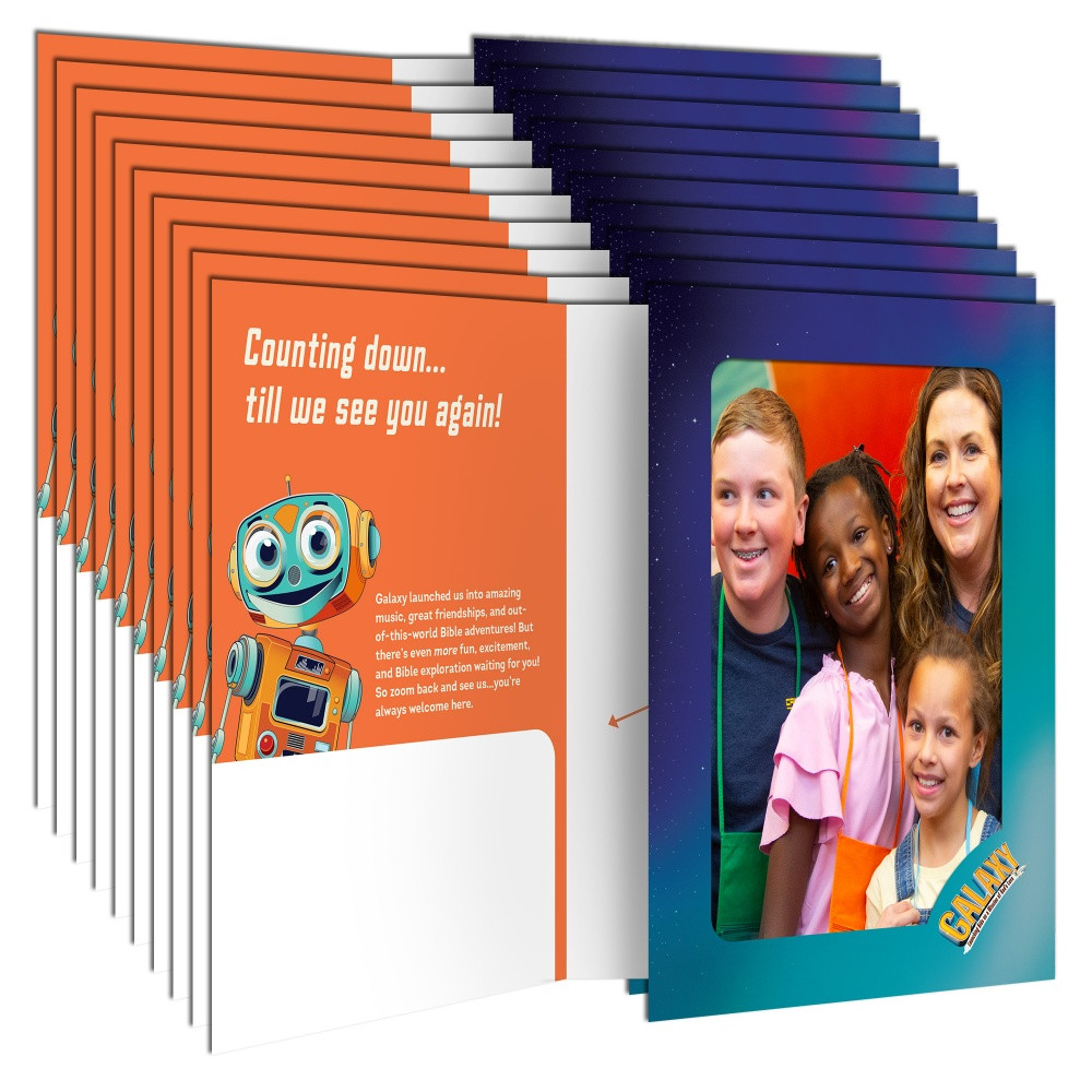 Galaxy Follow-Up Foto Frames (pkg of 10) - Follow-up Resource - Galaxy Weekend VBS 2026 by Group