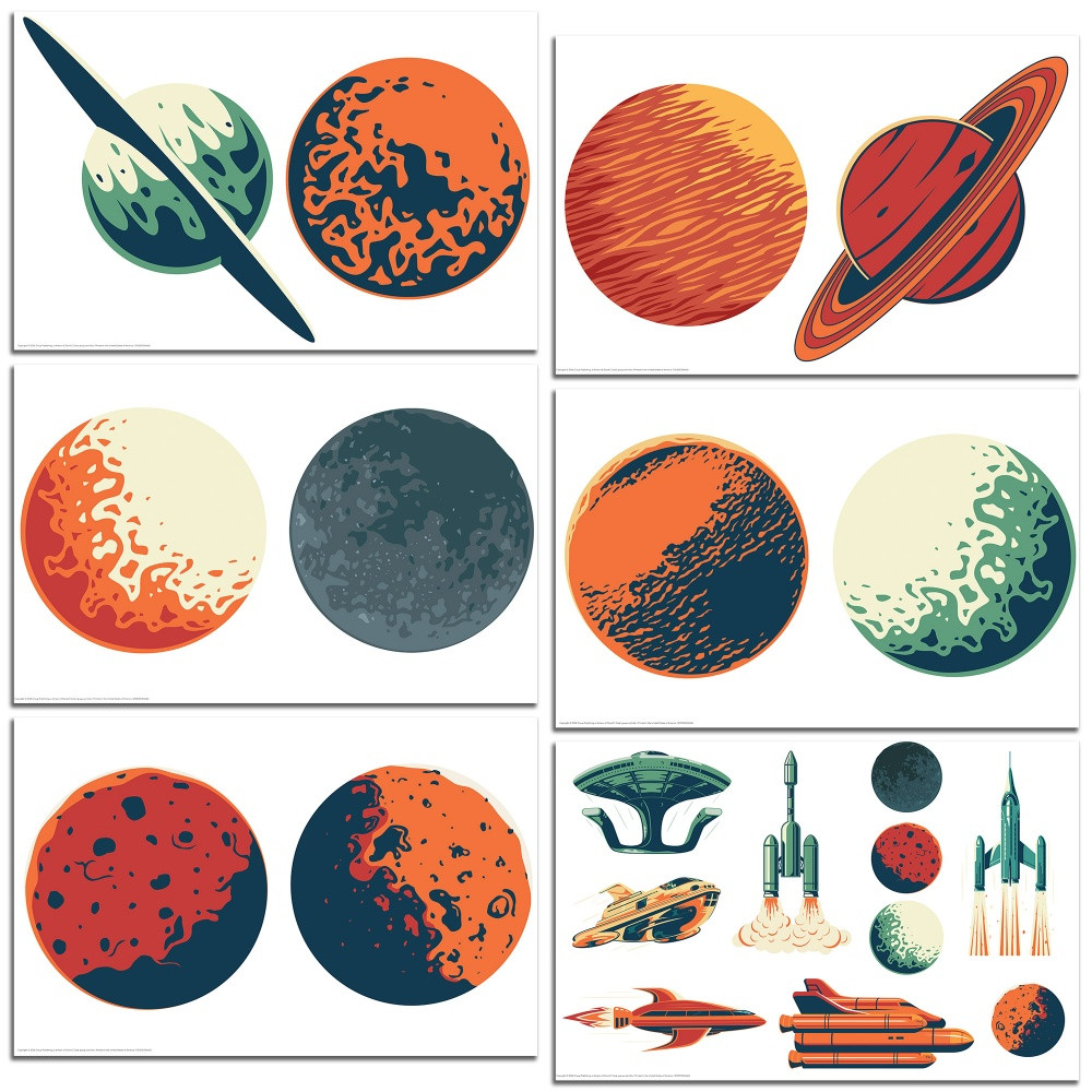 Explore & Soar Mini Poster Pack (set of 6) - Galaxy VBS 2026 by