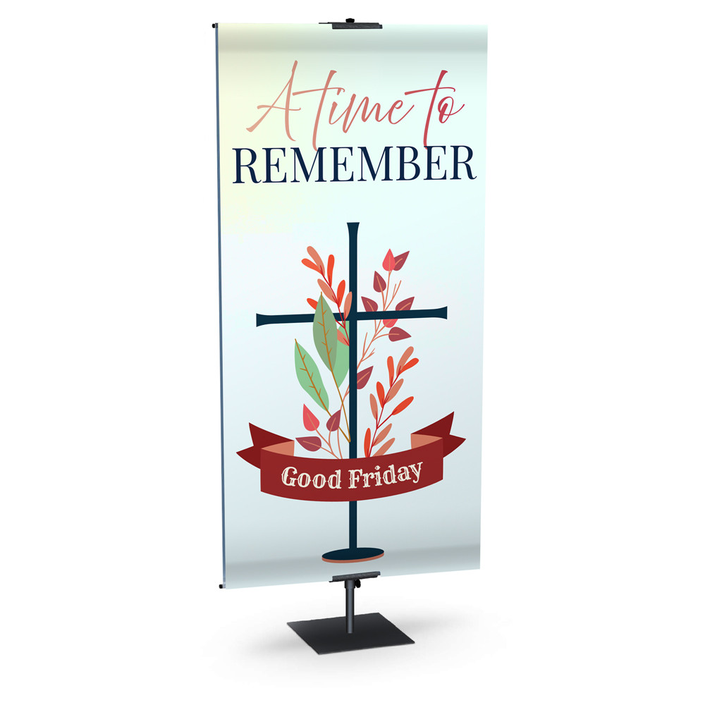 Church Banners - Time to Reflect - A Time to Remember