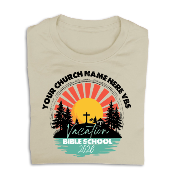 Easy Custom VBS T-Shirt - Full Color Design - Generic VBS - VGENFC02