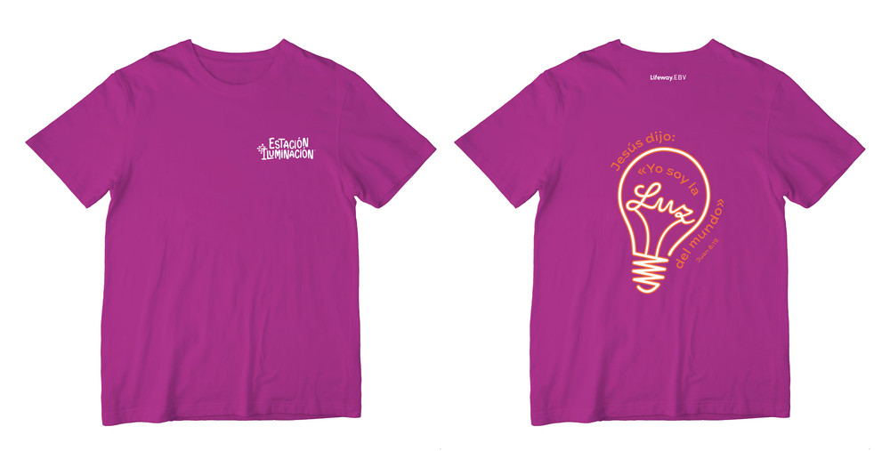 EBV 2026 Spanish T-Shirt - Adult 2X Large #2 - Illumination Station VBS 2026 by Lifeway