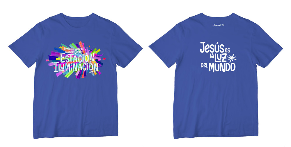 EBV 2026 Spanish T-Shirt - Adult 3X Large - Illumination Station VBS 2026 by Lifeway