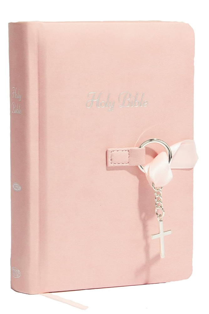NKJV Simply Charming Bible, Pink - Case of 24