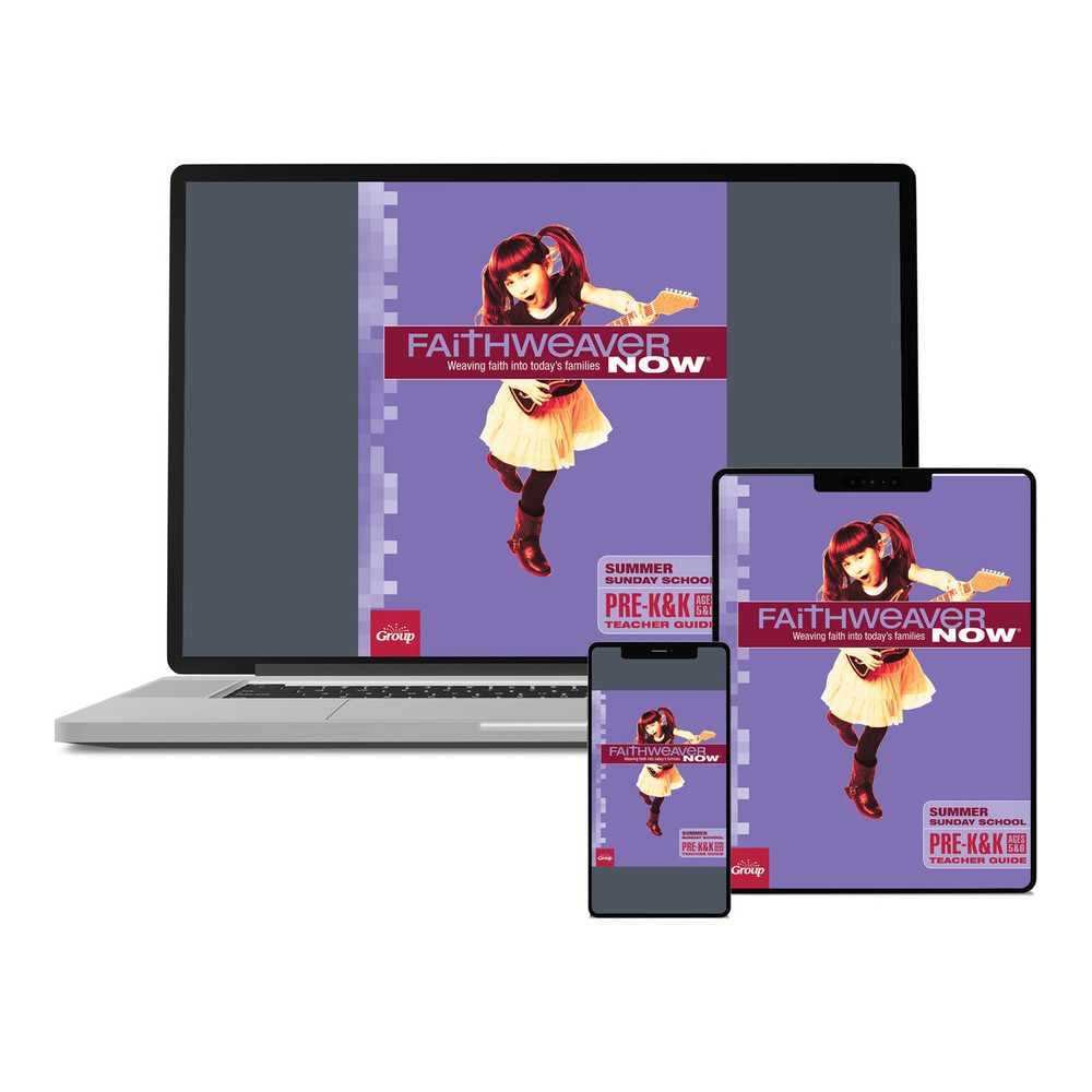 FaithWeaver NOW Pre-K&K Teacher Guide Download, Summer 2026