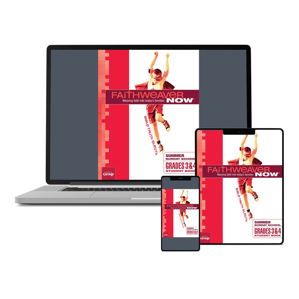 FaithWeaver NOW Grades 3&4 Student Book: Bible Truth Sleuth Download, Summer 2026