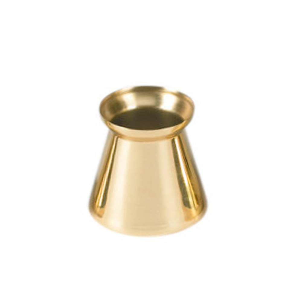 Brass Candle Follower for 1.5" Diameter Candles (Pack of 4)