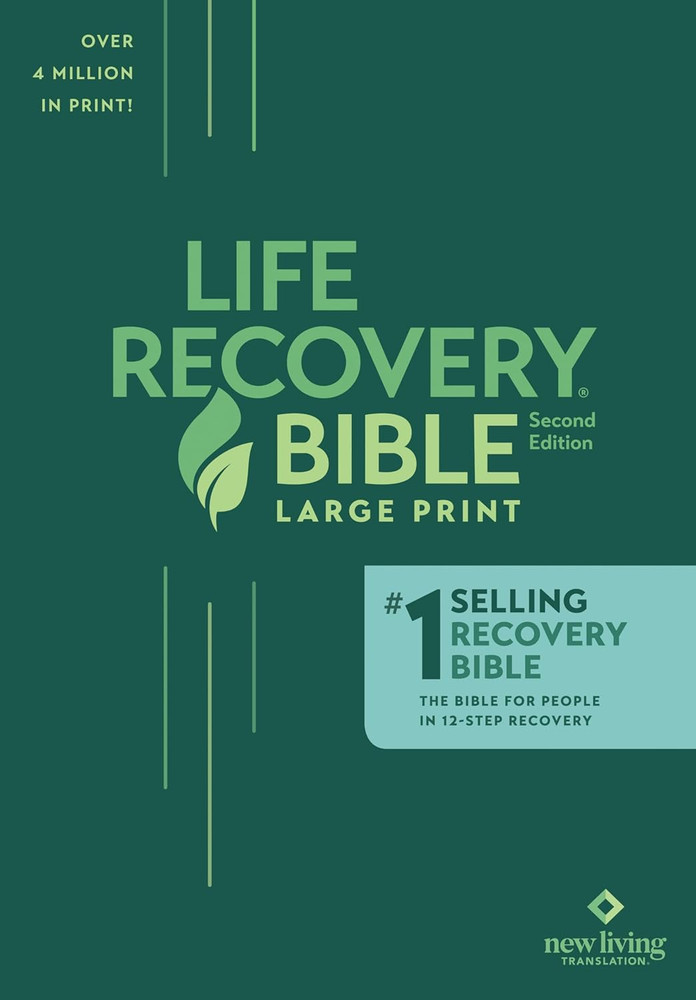 NLT Life Recovery Bible/Large Print (Second Edition) - Softcover - Case of 8