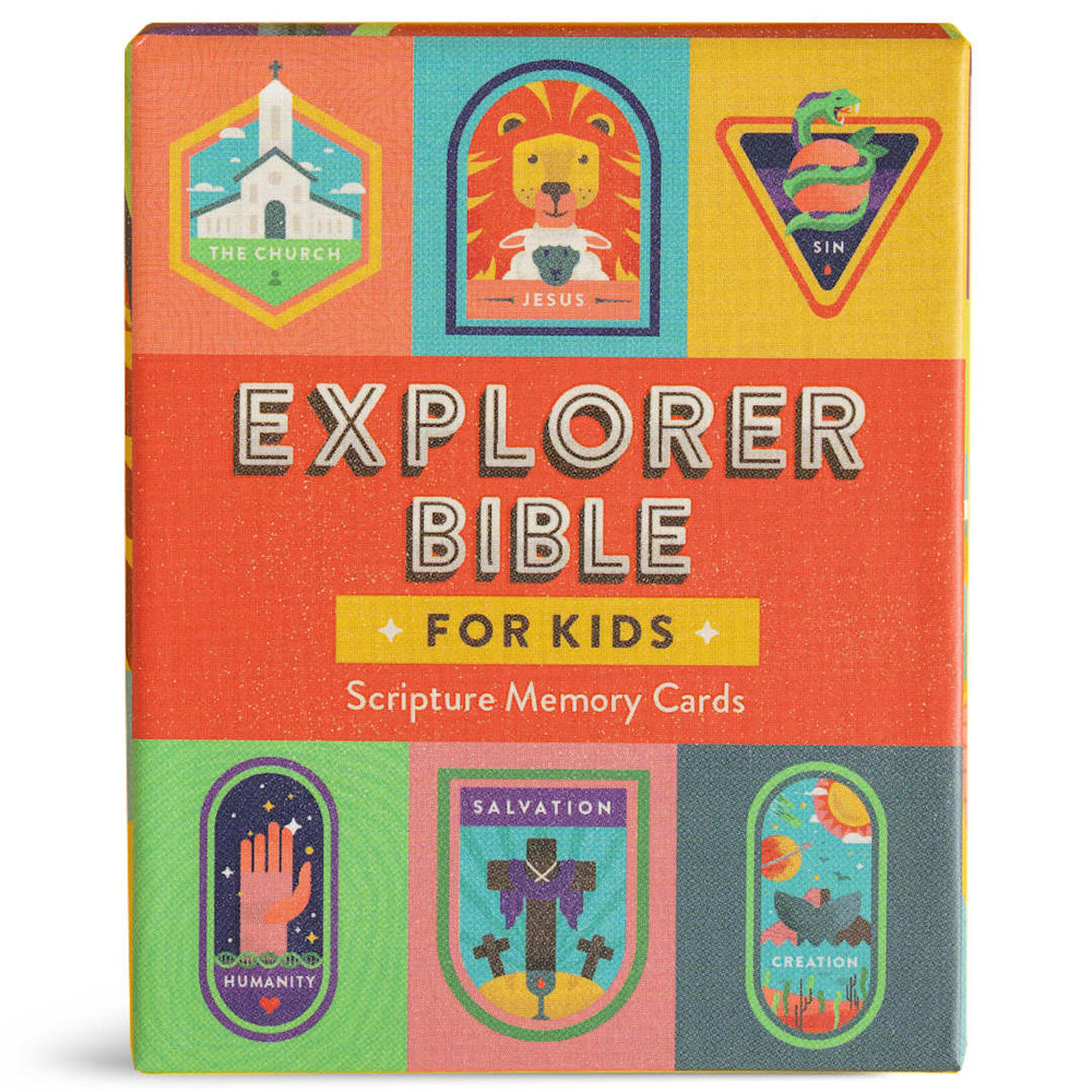 CSB Explorer Bible for Kids Scripture Memory Cards
