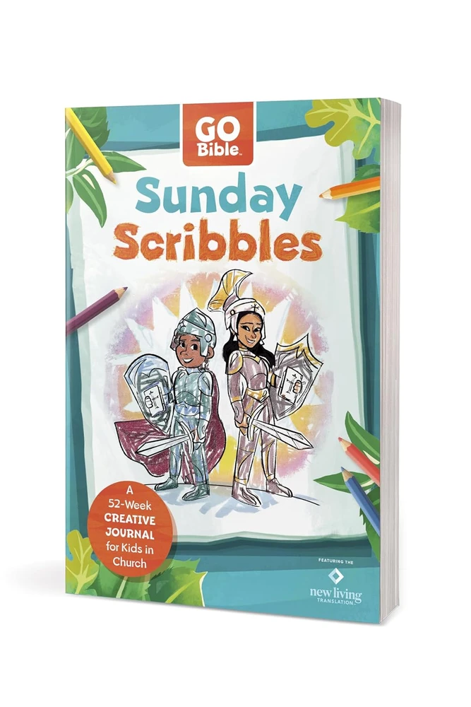 Sunday Scribbles: A 52-Week Creative Journal for Kids in Church (GO Bible)