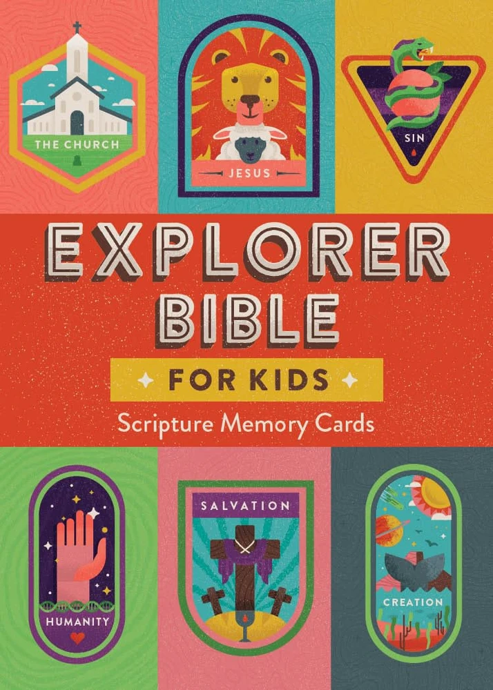 CSB Explorer Bible for Kids Scripture Memory Cards - Bulk Case of 36