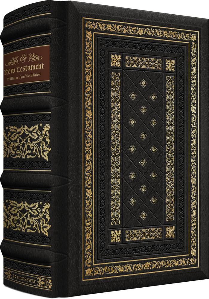 ESV William Tyndale New Testament with Illuminated Drop Caps - TruTone Over Board