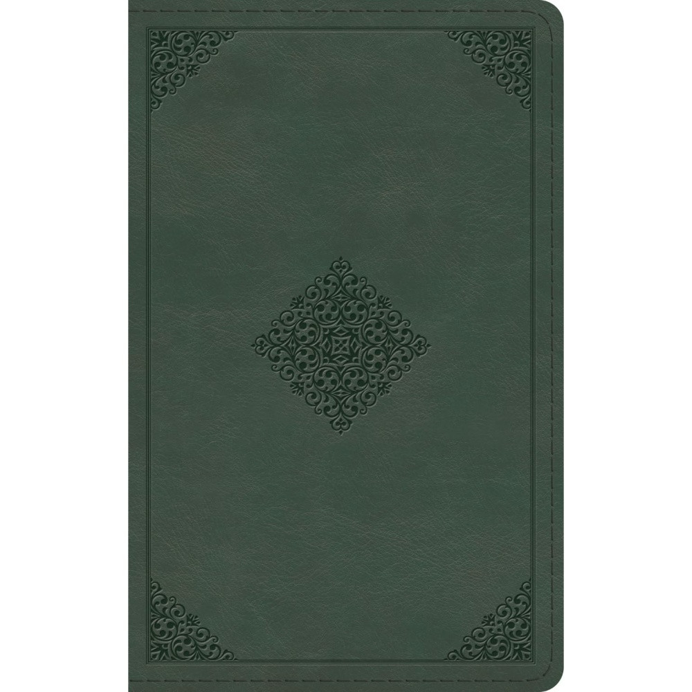 ESV Thinline Bible - Quiet Forest, Ornament Design Trutone
