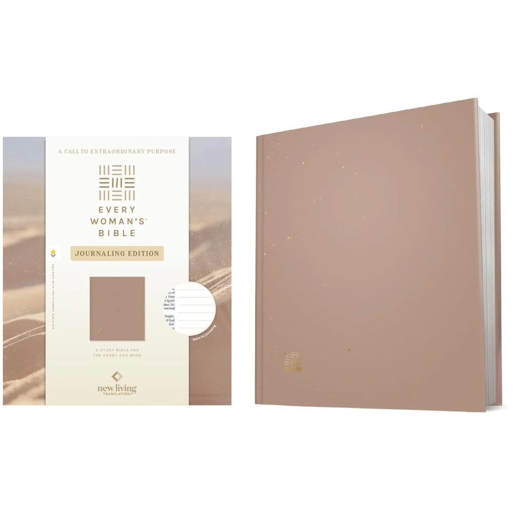 NLT Every Woman's Bible, Journaling Edition, Filament Enabled (Hardcover, Sand)