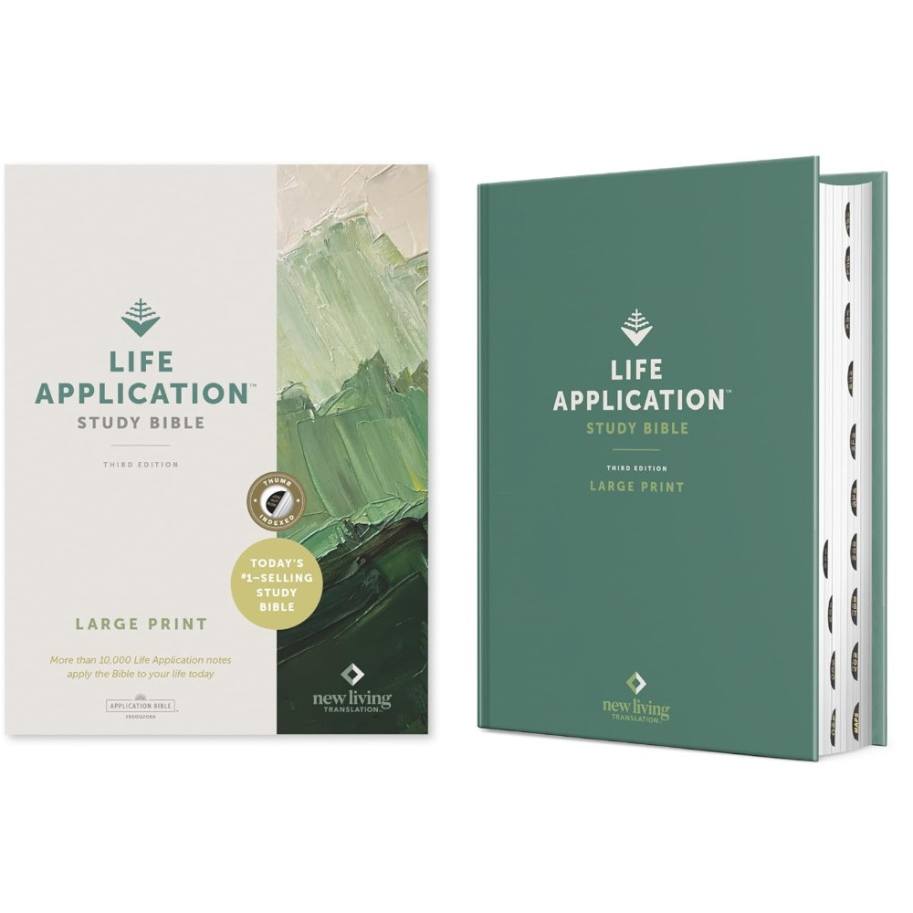 NLT Life Application Study Bible, Indexed, Third Edition, Large Print, Hardcover - Case of 6