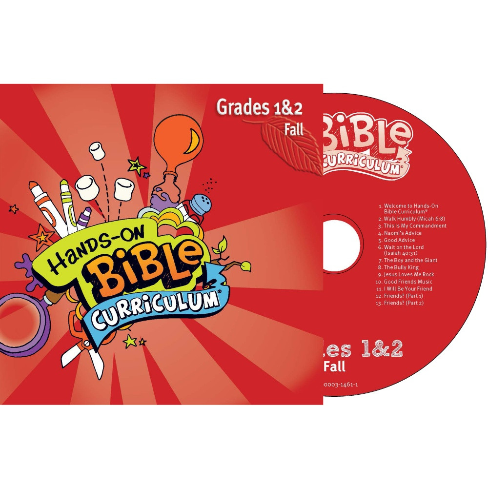 Grades 1&2: CD, Hands-On Bible Curriculum Fall 2026