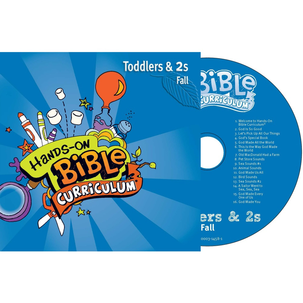Toddlers & 2s: CD, Hands-On Bible Curriculum Fall 2026 