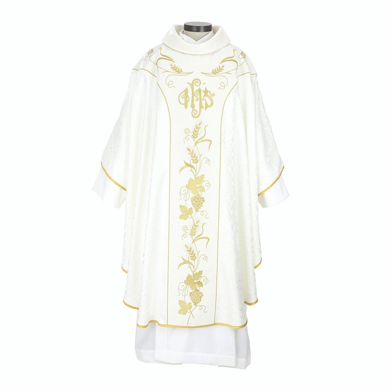 Oria Chasuble Collection - White
