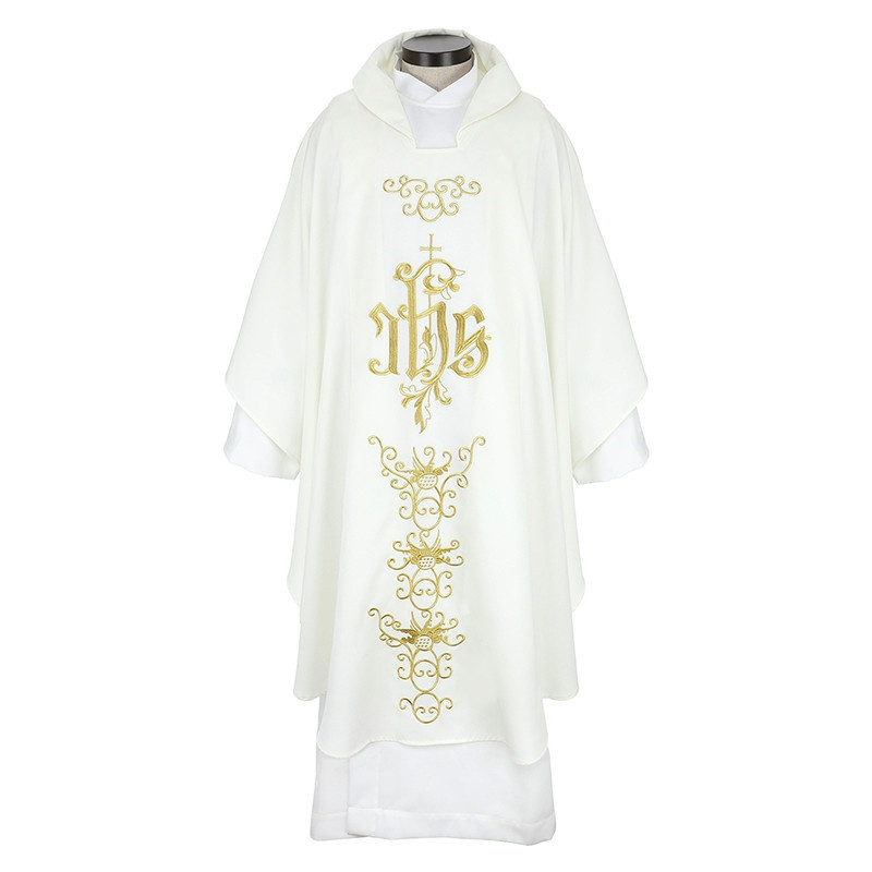 Ornate IHS Chasuble