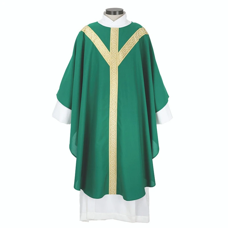 Via Aurea Chasuble, Green