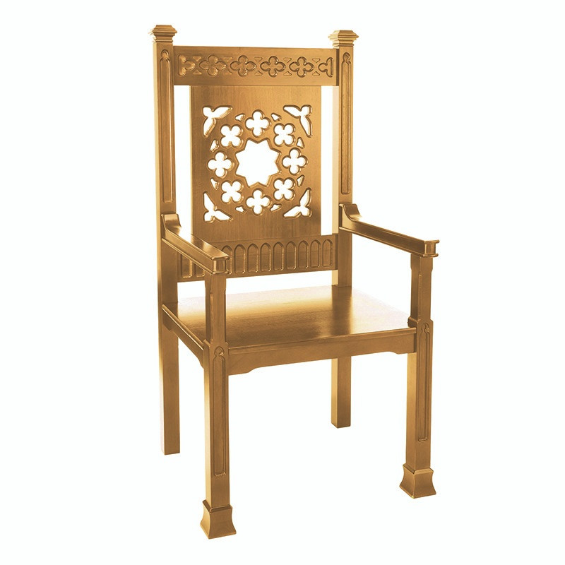 Savona Celebrant Chair - Medium Oak
