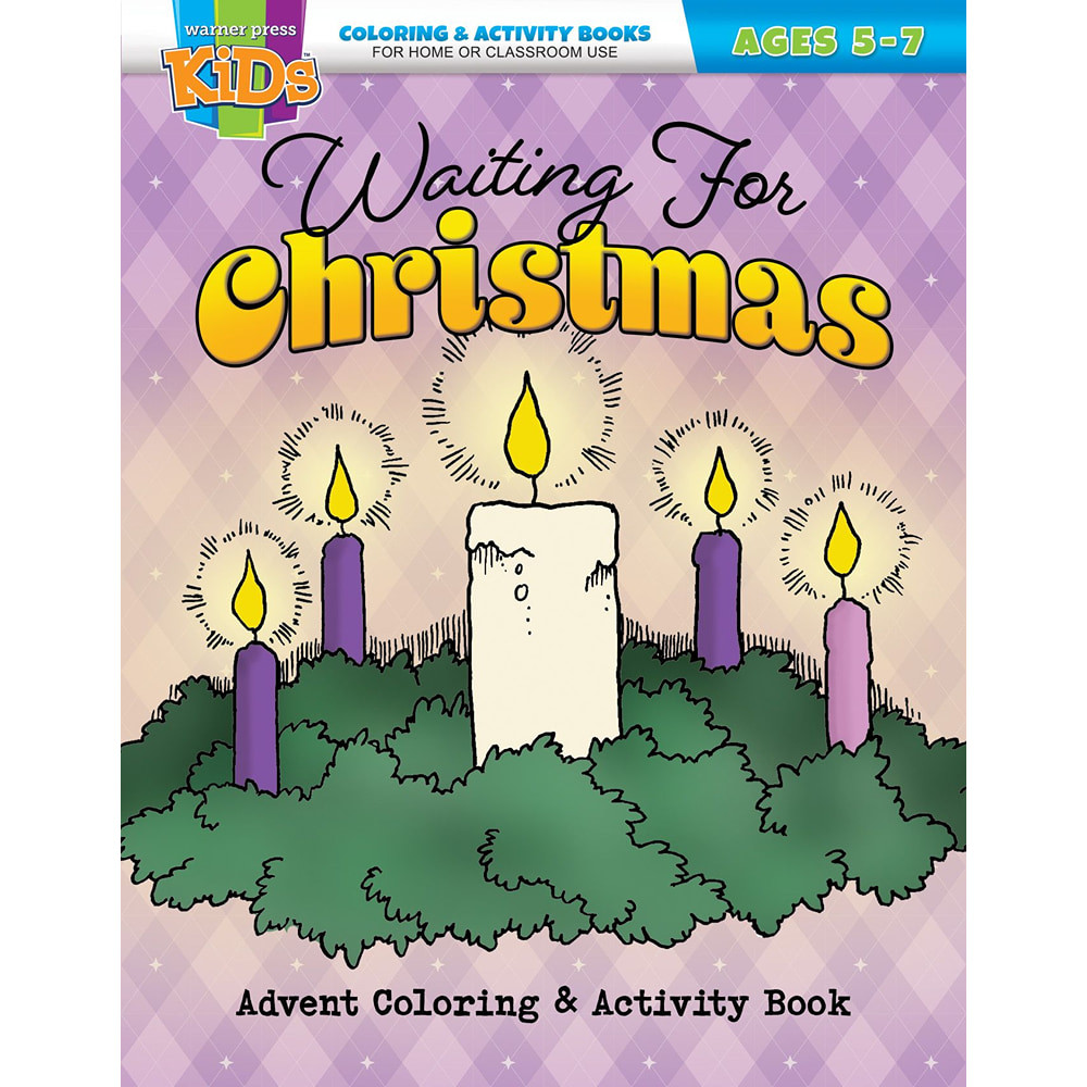 Coloring Activity Book - Waiting for Christmas - Ages 5-7 - Advent