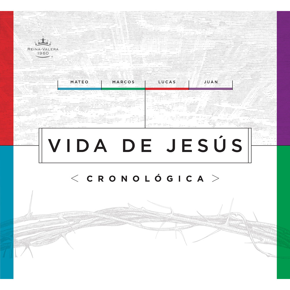 RVR 1960 Vida de Jesus Cronologica, Tapa Dura - Case of 32