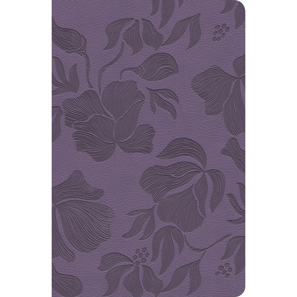 CSB Large Print Personal Size Reference Bible, Optimal Type, Digital Study Edition, Purple LeatherTouch, Indexed - Case of 12