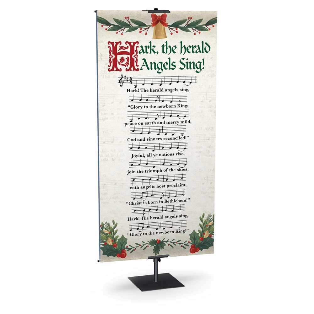 Church Banner - Sheet Music Hymns - Hark, The Herald Angels