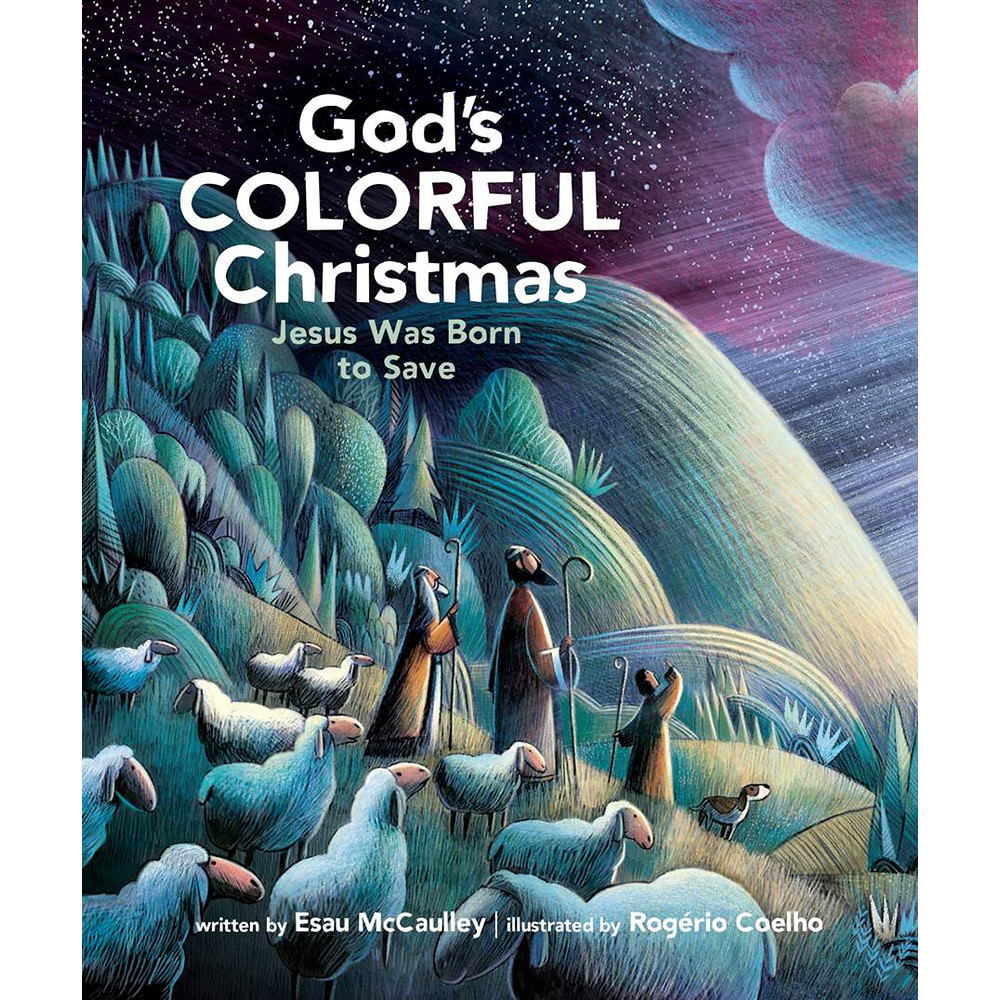 God's Colorful Christmas - Jesus Was Born to Save (Hardcover, Ages 5-8)