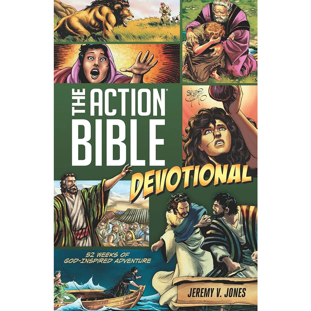 The Action Bible Devotional: 52 Weeks of God-Inspired Adventure (Paperback)